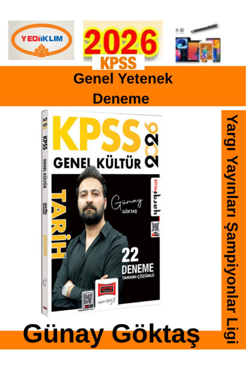 2026 Kpss Genel Kültür Tarih Video Çözümlü 22 Deneme+Android Kalem