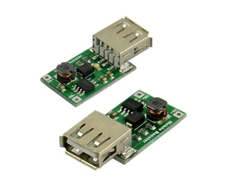5V 1200mA USB Çıkışı Voltaj Yükseltici Regülatör Kartı - Step Up