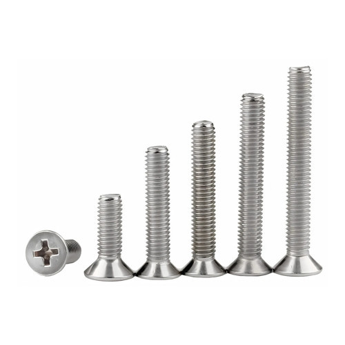 M4X80mm YHB Vida – DIN965 (Yıldız Havşa Başlı Vida) 10 Adet