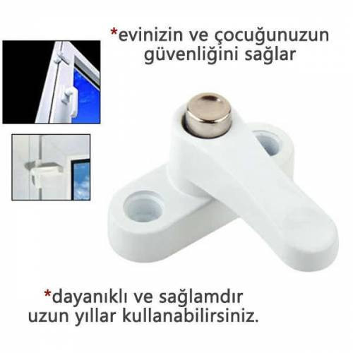 ETT ÇELİK Pvc Kapı Pencere Emniyet Kilidi - Pimapen Düğmeli
