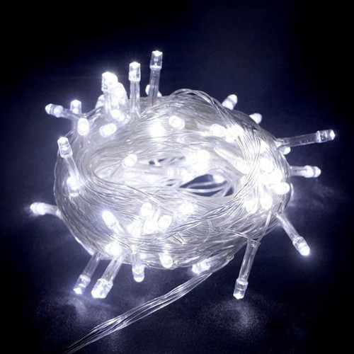 ETT 10m 100 Led Boncuk Lamba Gün Işığı - Siyah Kablo