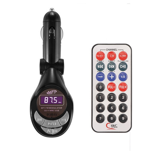 ETT FM Transmitter Mp3 Player - 206 Kanal, USB/SD Kart Destekli, Araç Şarj Cihazı