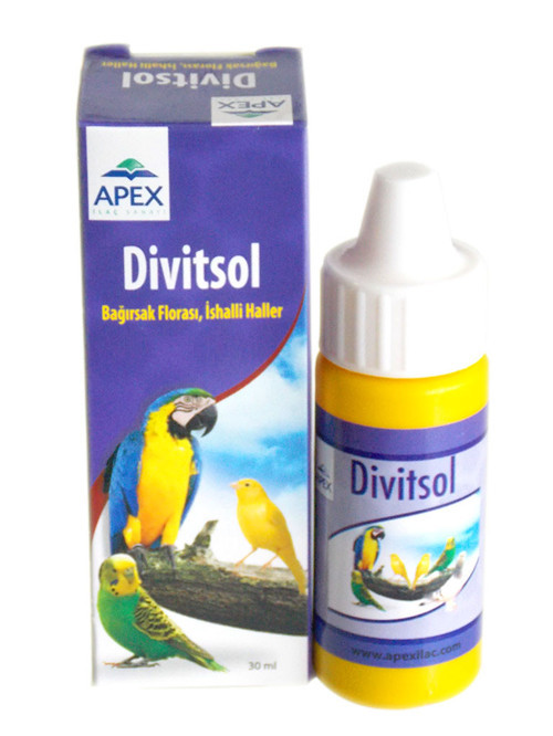 Saka Apex Divitsol Bağırsak Florası (İshal İçin) - Kuşlar - ETT