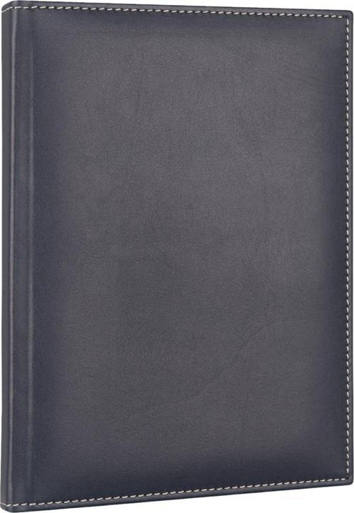 2026 YENİ YIL DİPLOMAT DERİ AJANDA GÜNLÜK ÇİZGİLİ AJANDA 17X24 CM. LACİVERT