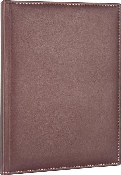 2026 YENİ YIL DİPLOMAT DERİ AJANDA GÜNLÜK ÇİZGİLİ AJANDA 17X24 CM. BORDO