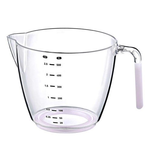 Ölçü ve Hamur Kabı 500 ML - Silikon Saplı