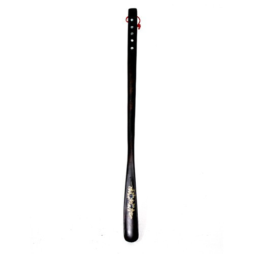 Ahşap Sedefli Kerata 70 cm - Uzun Saplı Ayakkabı Çekeceği