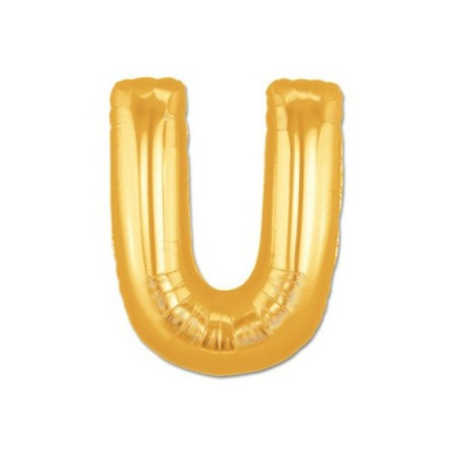ETT Altın Sarısı Folyo Harf Balon 1 Metre - Parti ve Kutlama Dekorasyonu