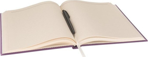 DERİ KAPAK DEFTER AJANDA TARİHSİZ ÇİZGİLİ 17X24 CM