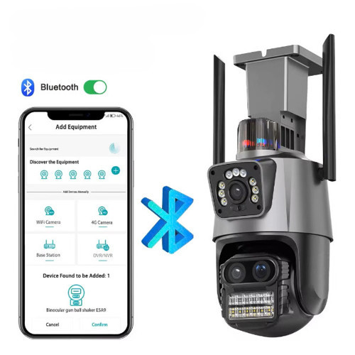 3 Lens Wi-Fi Güvenlik Kamerası: Gelişmiş Görüntü Kalitesi ve Çift Yönlü İletişim