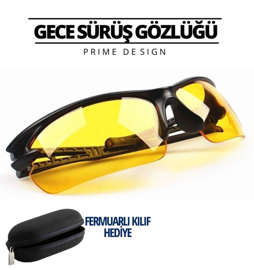 Prime Gece Sürüş ve Sis Gözlüğü - Özel Kutulu
