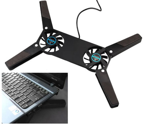 Katlanabilir Laptop Soğutucu 2 fanlı - Yüksek Performans