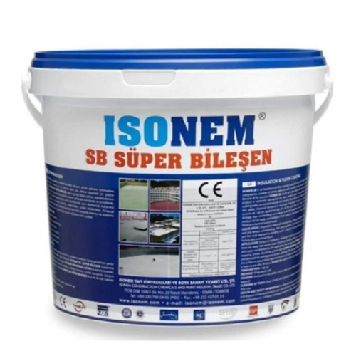 İsonem Sb Özel Mineral Dolgulu Su Yalıtımı 5 Kg Beyaz