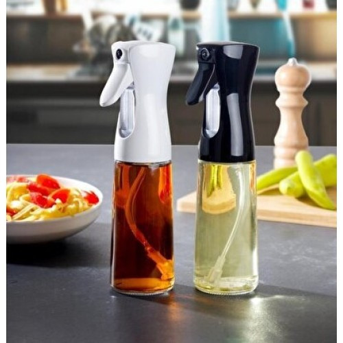200 ML Dekoratif Tabancalı Spreyli Cam Şişe: Mutfak ve Temizlik İçin