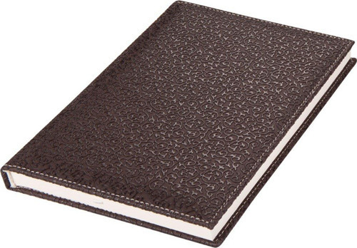 DERİ KAPAK DEFTER AJANDA TARİHSİZ KARELİ 20X28 CM