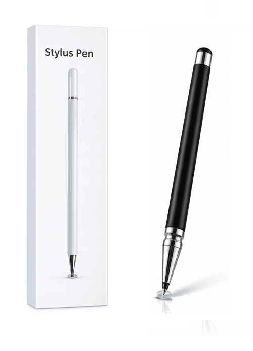 ETT Samsung A52 Uyumlu Disk Uçlu Hassas Stylus Çizim Kalemi Beyaz