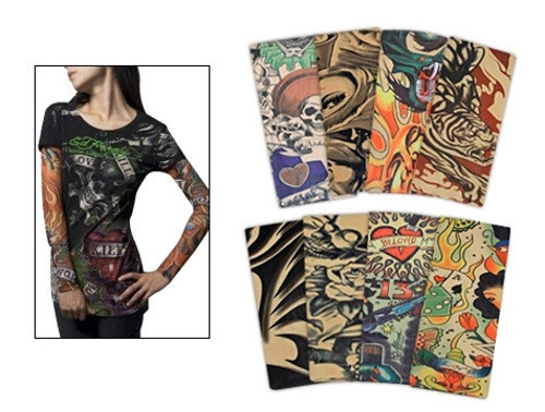 Tattoo Sleeves Giyilebilir Dövmeler - Acısız Dövme Deneyimi