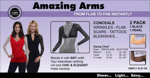 ETT Amazing Arms Dekolte Kapatıcı - Pürüzsüz Görünüm Maskesi