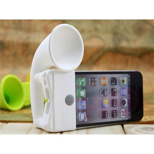 iPhone 5 Ses Yükseltici Horn Speaker - Stand ve Hoparlör Fonksiyonlu