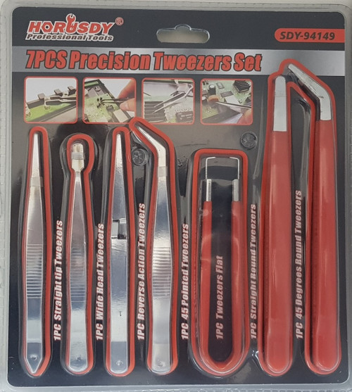 ETT Horusdy Professional 7 Parça Antistatik Cımbız Seti (ESD)
