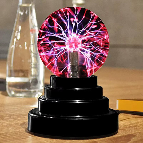 ETT Sihirli Plazma Küre Lamba 15cm LED Işıklı