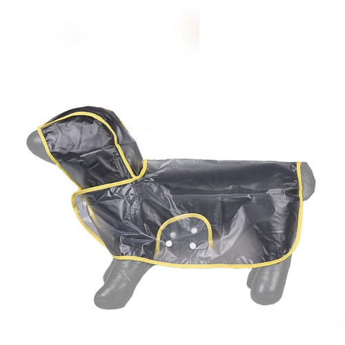 ETT Köpek Yağmurluğu - Sarı (Small) - Su Geçirmez