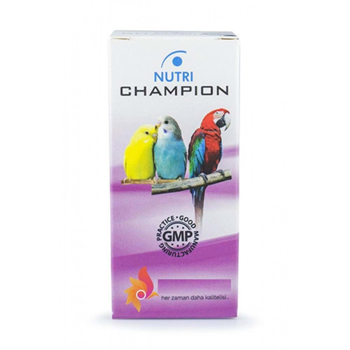 ETT Papağan Stres Önleyici Damla - Nutri Champion - 50ml