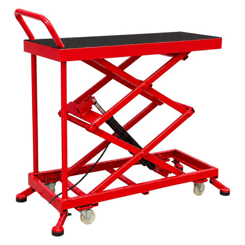 Powermaster PM-37866 Motorlu Elektrikli Hidrolik Lift Yük Kaldırma Platformu 500W 500KG Kapasiteli