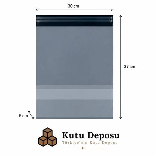 30X37X5 Cm Cepli Kargo Poşeti (100 Adet)