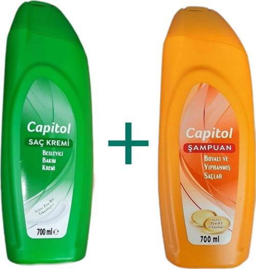 Şampuan 700 Ml Boyalı Saçlar & Saç Kremi 700 Ml Besleyici