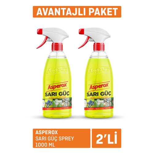 Sarı Güç Sprey 2 x 1L (8'li Paket)