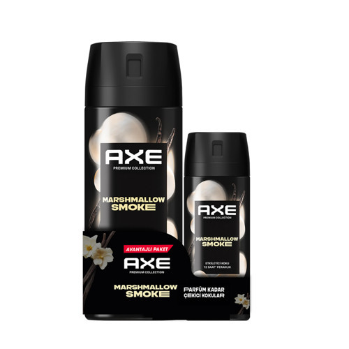 Premium Collection Marshmallow Smoke Deodorant 185 Ml (3'li Paket)