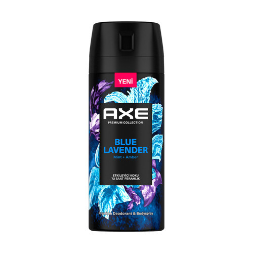 Erkek Sprey Deodorant Blue Lavender 150 ml (6'li Paket)