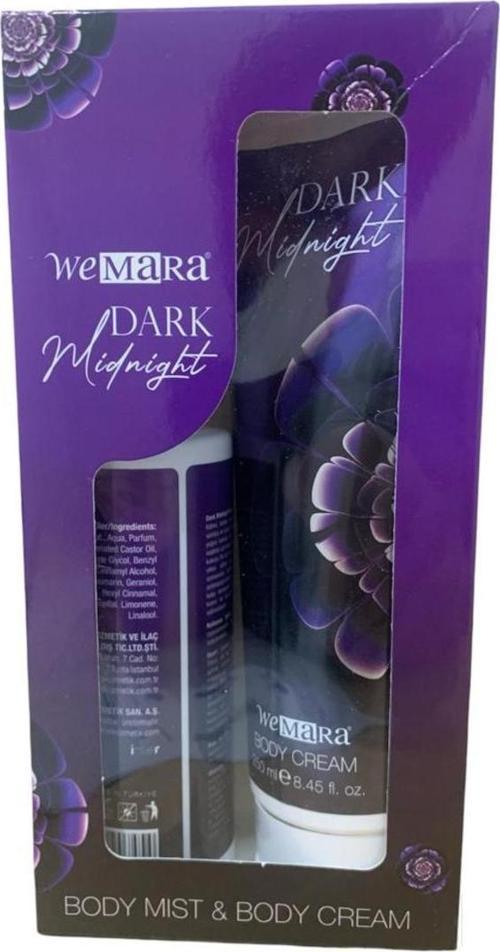 We Dark Mıdnıght Body Mıst + Body Cream Vücut Kremi