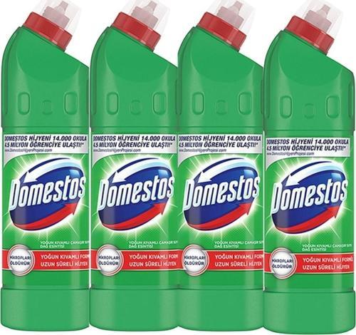 Domestos Çamaşır Suyu 750 Ml Dağ Esintisi (750 Ml X 4 Adet)