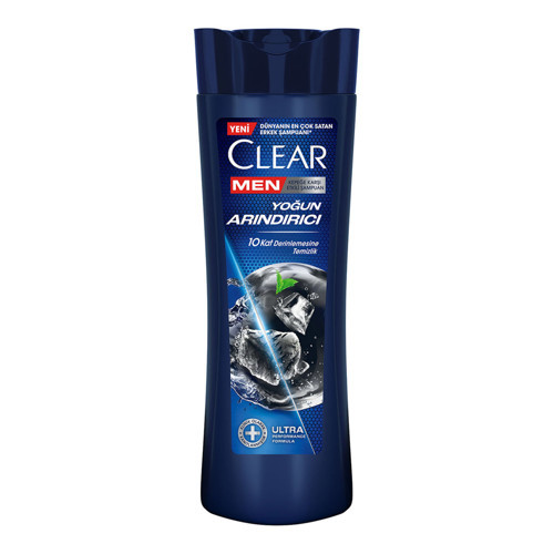 Men Kepeğe Karşı Etkili Şampuan Yoğun Arındırıcı Kömür İle 350 ml (3'li Paket)