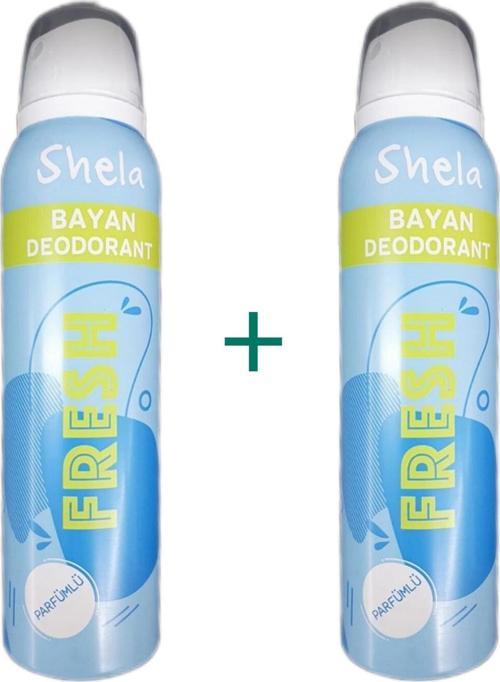 Deodorant Bayan 2 x 150 Ml Fresh Parfümlü