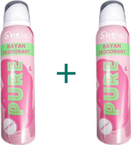 Deodorant Pure 2 x 150 Ml Parfümlü