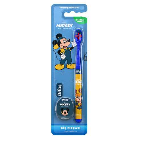 Mickey Mouse Diş Fırçası 8-14 Yaş (8'li Paket)