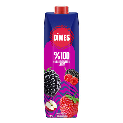 %100 Orman Meyveli 1 L (4'li Paket)
