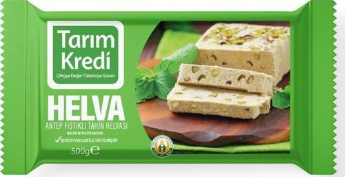 Tarım Kredi Antep Fıstıklı Doğal Tahin Helvası 500 Gr.