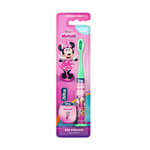 Minnie Mouse Diş Fırçası 4-7 Yaş (7'li Paket)
