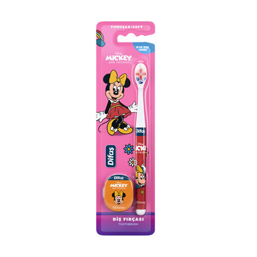 Minnie Mouse Diş Fırçası 8-14 Yaş (4'li Paket)