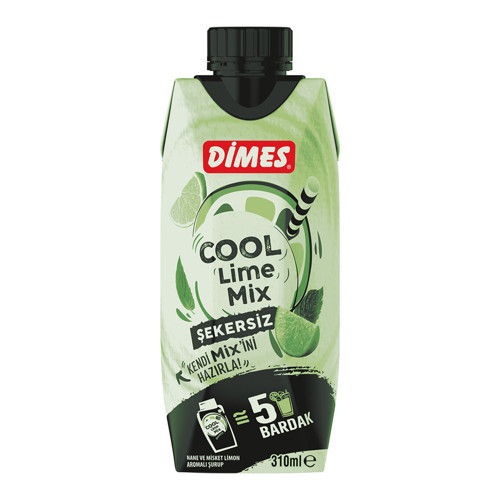 Cool Lime Mix Şekersiz 310 Ml (8'li Paket)