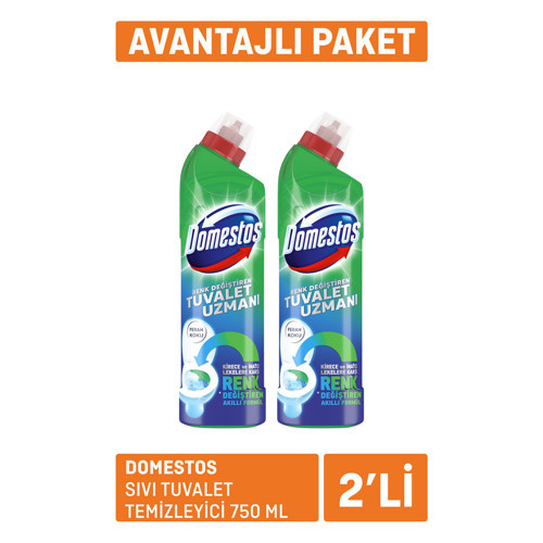 Sıvı Tuvalet Temizleyici 2 X 750 Ml (3'li Paket)