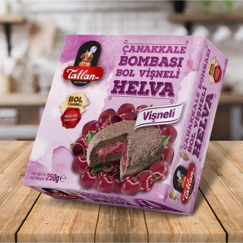 Çanakkale Bombası Vişneli Helva 250 Gr Th7550