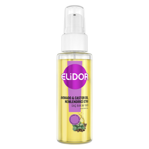 Avokado & Castor Oil Saç Bakım Yağı 80 Ml (2'li Paket)