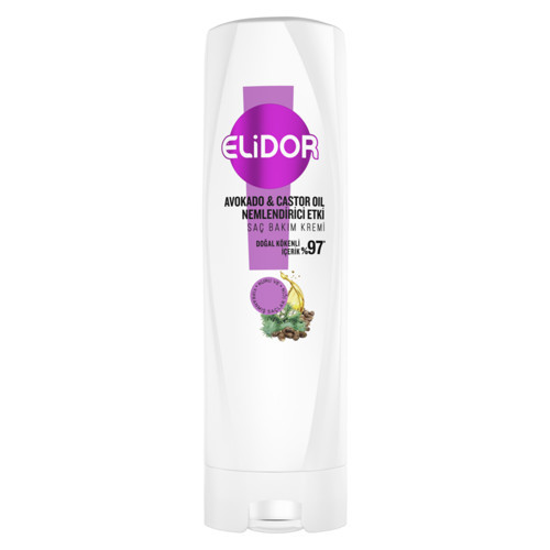 Avokado & Castor Oil Saç Kremi 350 Ml (4'li Paket)