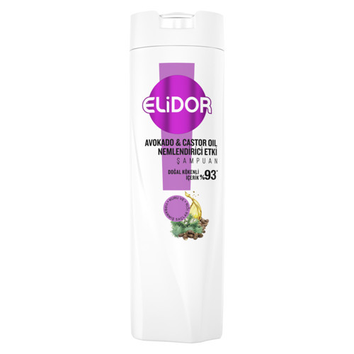Avokado & Castor Oil Şampuan 400 Ml (4'li Paket)