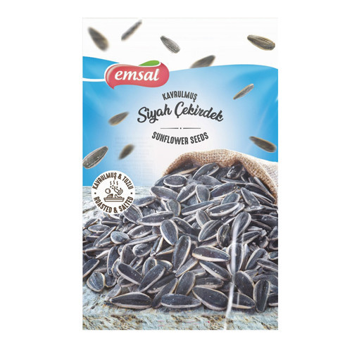 Kavrulmuş Siyah Çekirdek 250 G (8'li Paket)